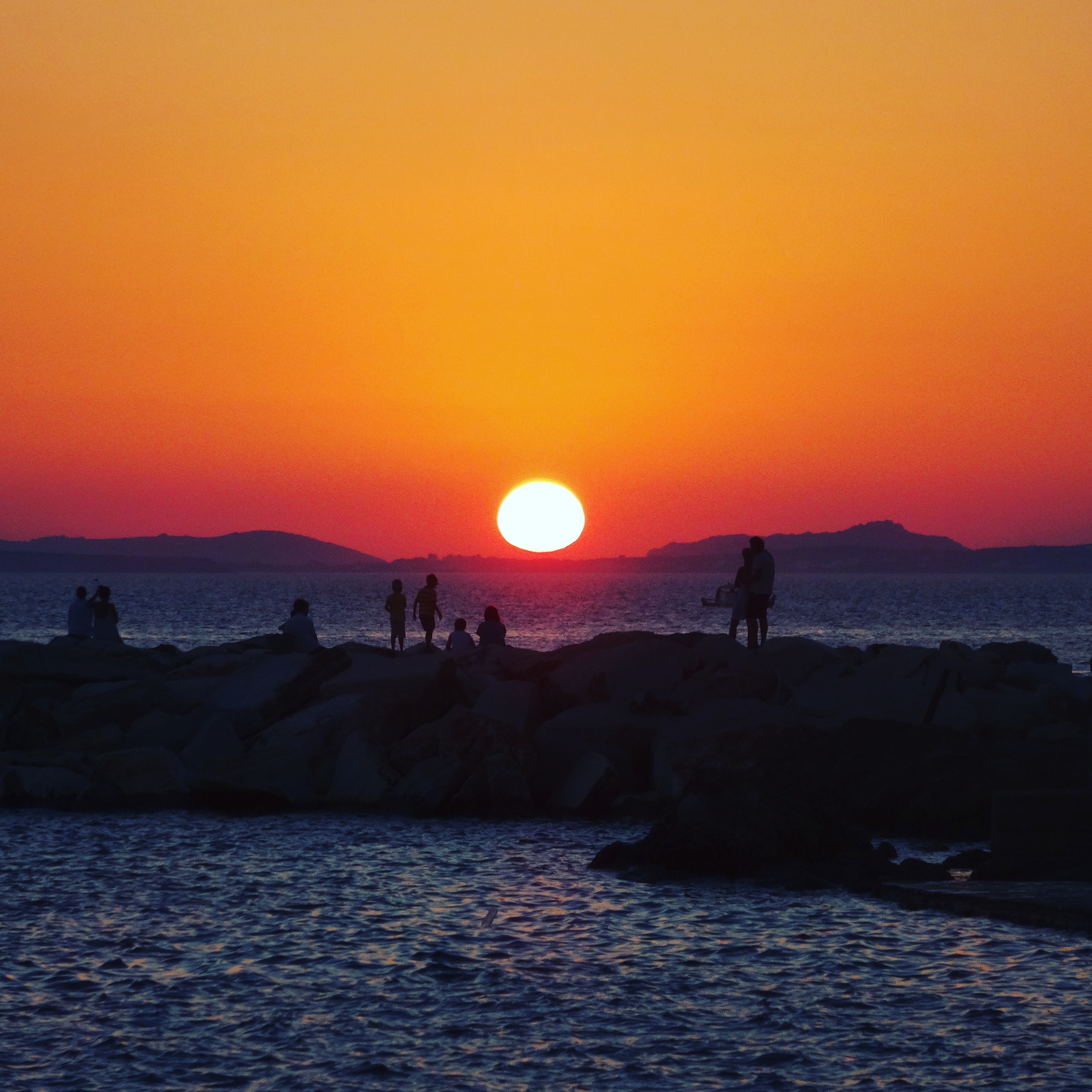 Ηλιοβασίλεμα στην Πορτάρα Ηλιοβασίλεμα στην Πορτάρα