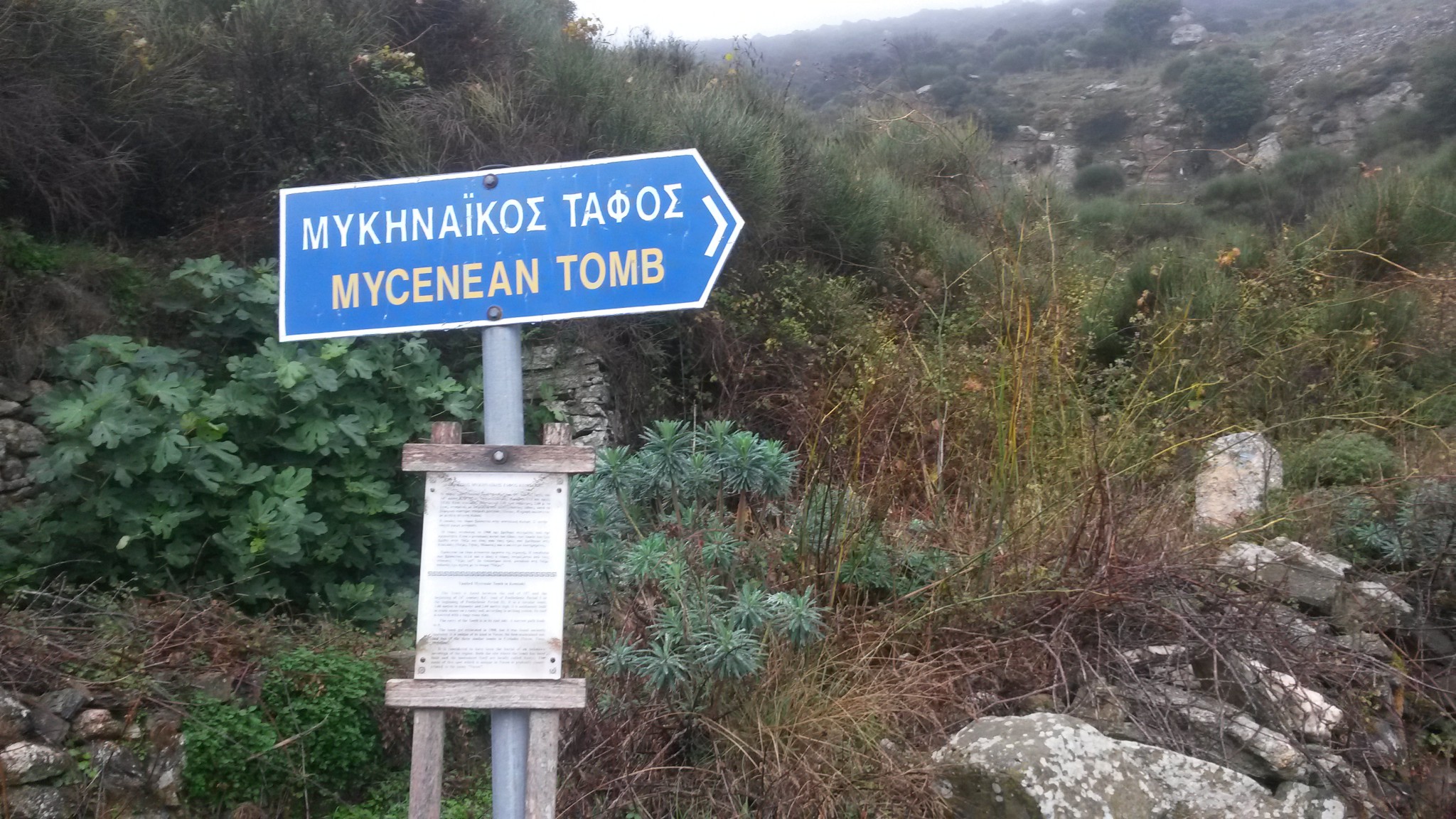 Προς Μυκηναϊκό Τάφο Χωστής Προς Μυκηναϊκό Τάφο Χωστής